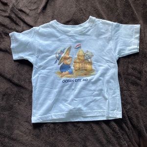 🐋Whale Sale🐋 Ocean City, MD Sandcastle Girl’s Short Sleeve T-Shirt